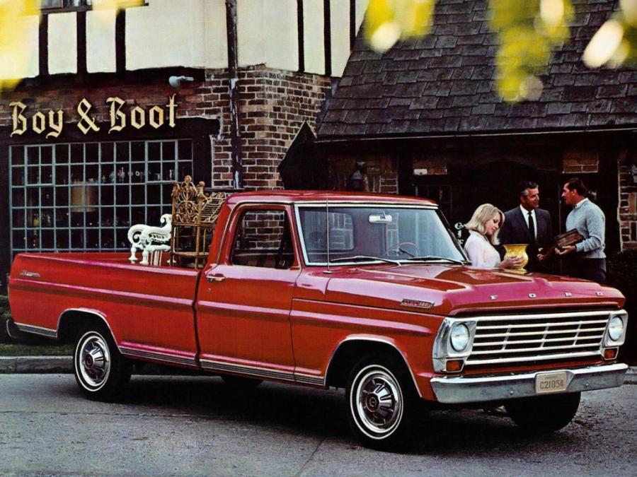  Ford F-100 Ranger Pickup 1967 года  (фото 2 из 3)